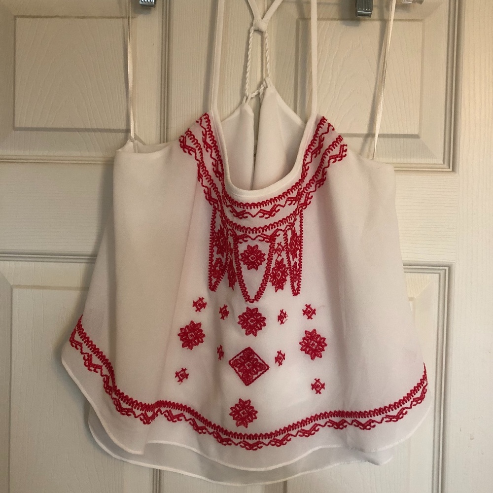 Free spirit racerback crop top